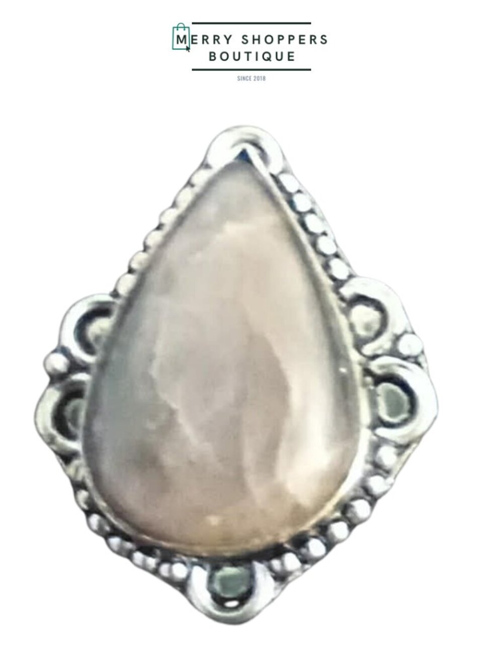 Sterling Silver Teardrop Ring
